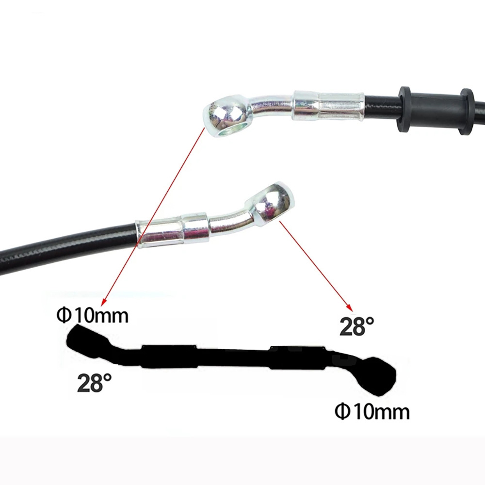 400-2200mm Motorcycle Hydrauli - đánh giá và giá Brake Line Motorcycle