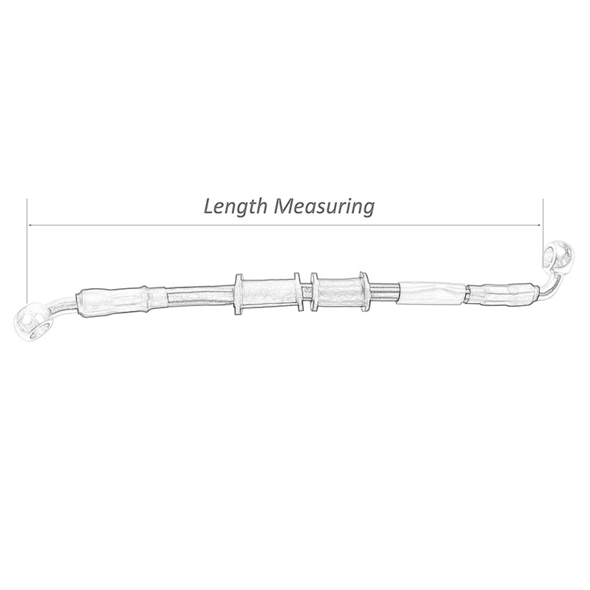 400mm-2400mm Brake Hose Hydrau - đánh giá và giá Brake Line Motorcycle