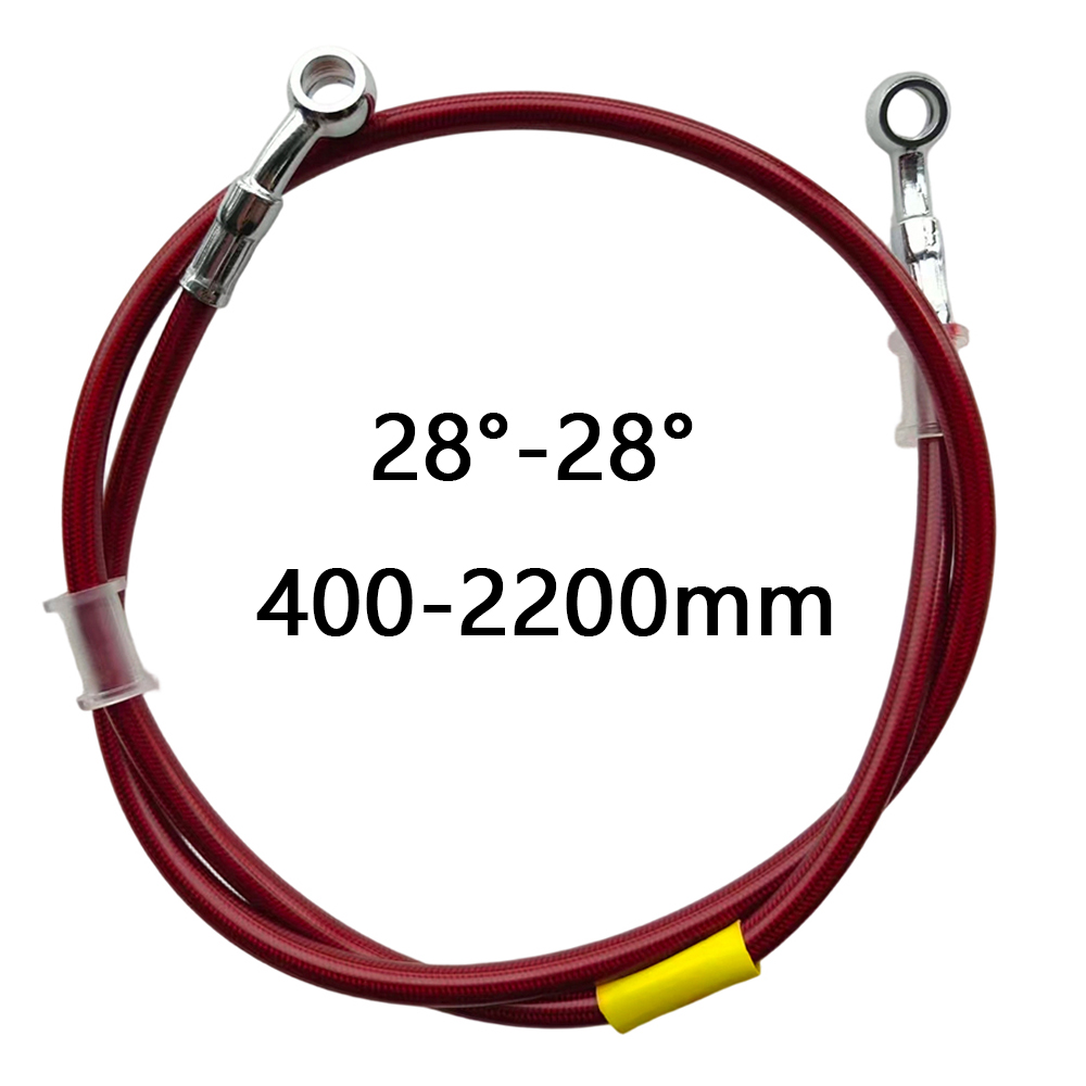 28-28 Red Universal Motorcycle - đánh giá và giá Brake Line Motorcycle